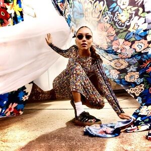 ADIDAS X LIBERTY LONDON | 6.5 | Gazelle Bold Thick Gum Platform Sneakers NWB